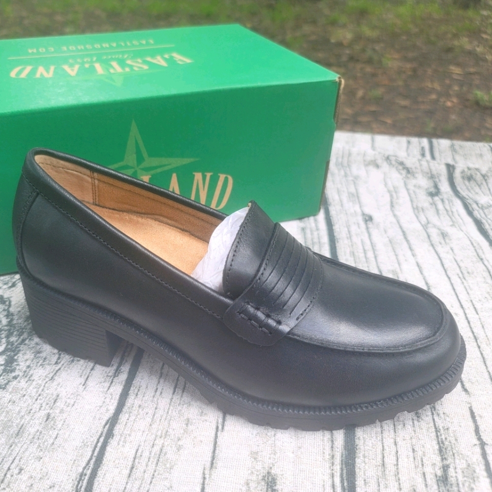 Women's Black Newbury Penny Loafer